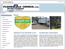 Tablet Screenshot of floorsandchores.net